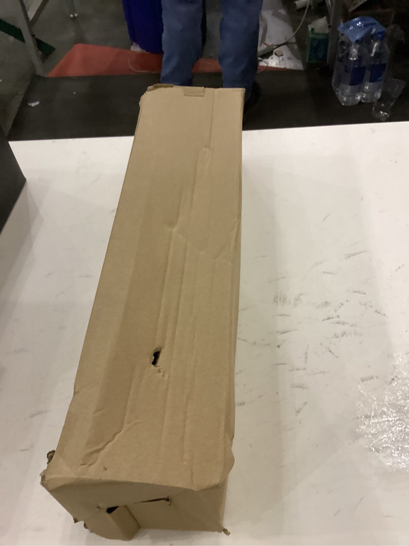 Condition photo showing New/Like New for Seraphic Black Iron 4-Pillar Candelabra – Elegant Tabletop Candle Holder Centerpiece for Weddings, Dining, Parties & Home Decor