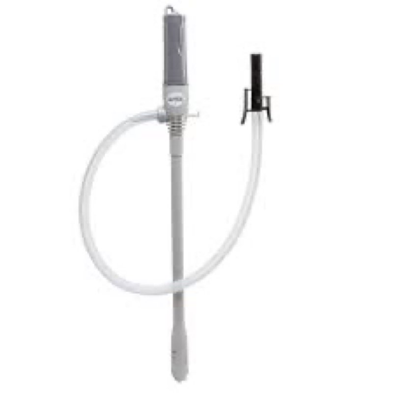 Jumbl Automatic Fuel Transfer Pump with Auto-Stop, 3x More Powerful D Battery Powered, Extra Long Ho