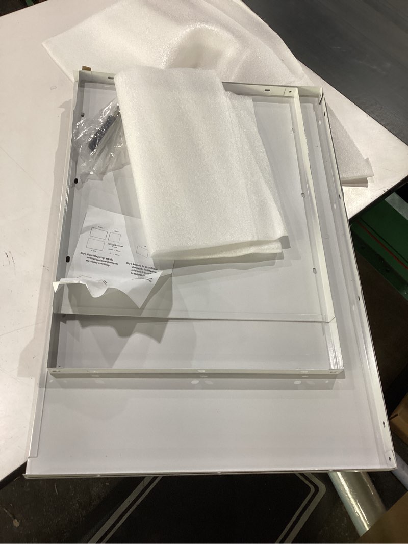 Condition photo showing New/Like New for through the wall air conditioner sleeve, 26 inch ac wall sleeve, universal design ptac wall sleeve, sturdy thickened wall ac sleeve, wall air conditioner sleeve for 26 inch unit
