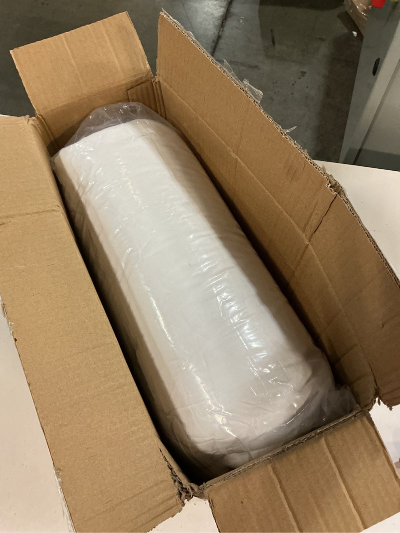 Condition photo showing New/Like New for amazon basics white down alternative comforter and duvet insert with corner tabs, machine washable, full/queen, light full/queen light