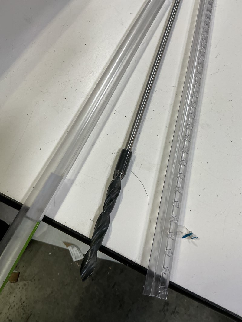 Condition photo showing Good Condition for 1/2” x 36” Long Drill Bit (1 Pack) Installer Drill Bit for Wood with Nails 1/2" x 36"