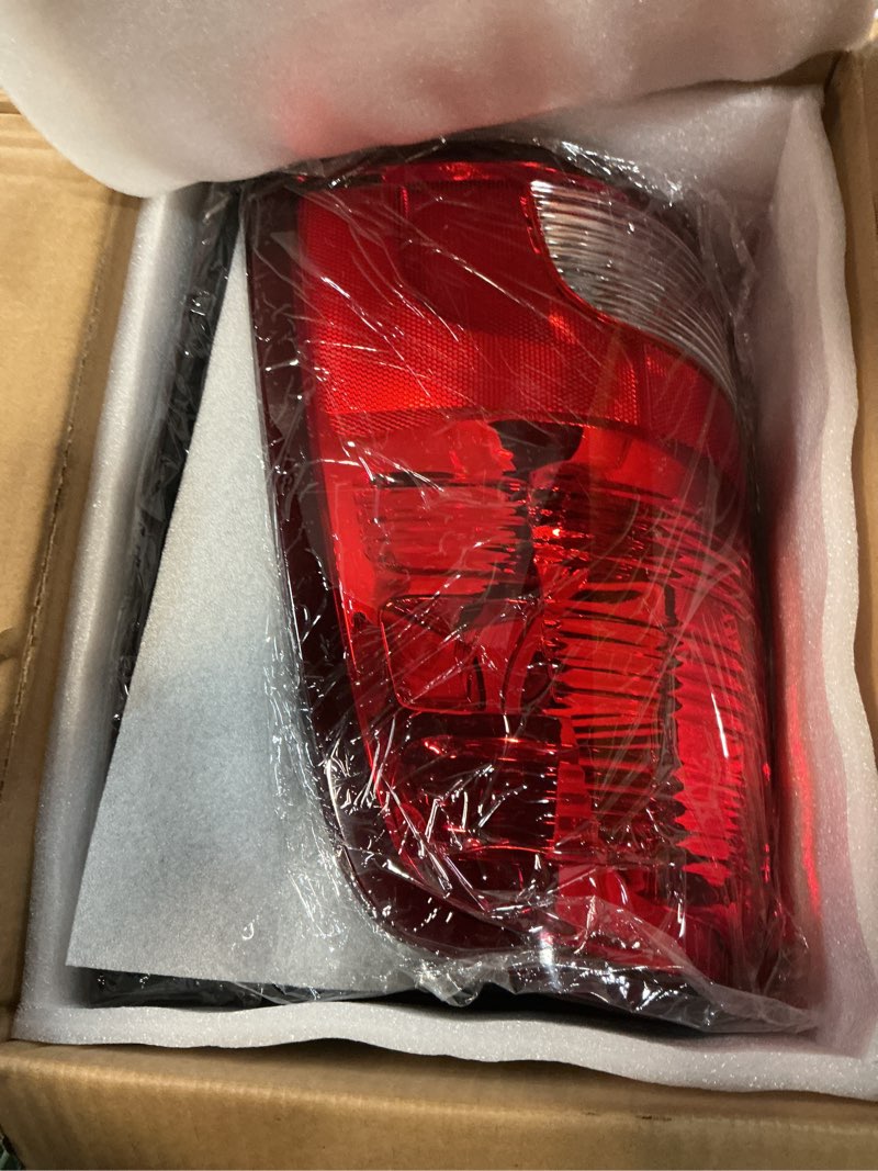 Condition photo showing New/Like New for tail lights fit dodge ram 1500 2500 3500 2009 2010 2011 2012 2013 2014 2015 2016 2017 2018 rear brake back up cover taillights lens assembly left driver right passenger side (lamp included) 2009-2018