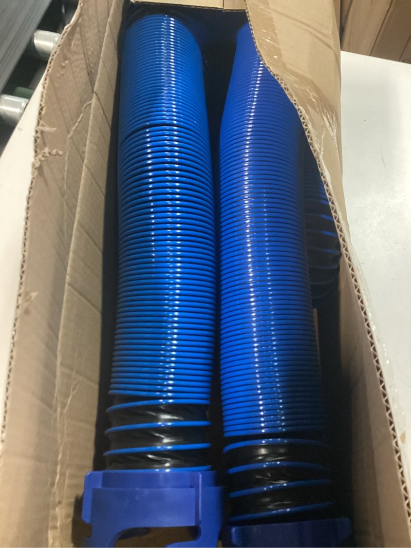 Condition photo showing Good Condition for 20 ft rv sewer hose, sewer hose for rv camper - includes 2 attachable 10 ft sewer hose kit with swivel fitting, 90 degree clear view sewer adapter, and 4 storage caps