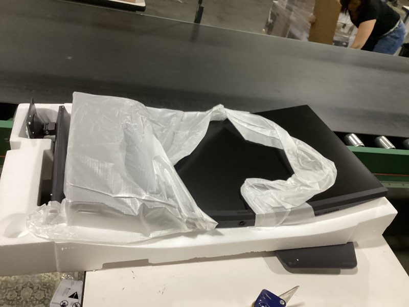 Condition photo showing As Is for LG 32G600A-B 32-inch Ultragear QHD (2560 x 1440) Curved Gaming Monitor, 180Hz, 1ms, AMD FreeSync, HDMI, DisplayPort, Tilt/Height/Swivel Adjustable Stand, Black 32G600A-B.AUSQ