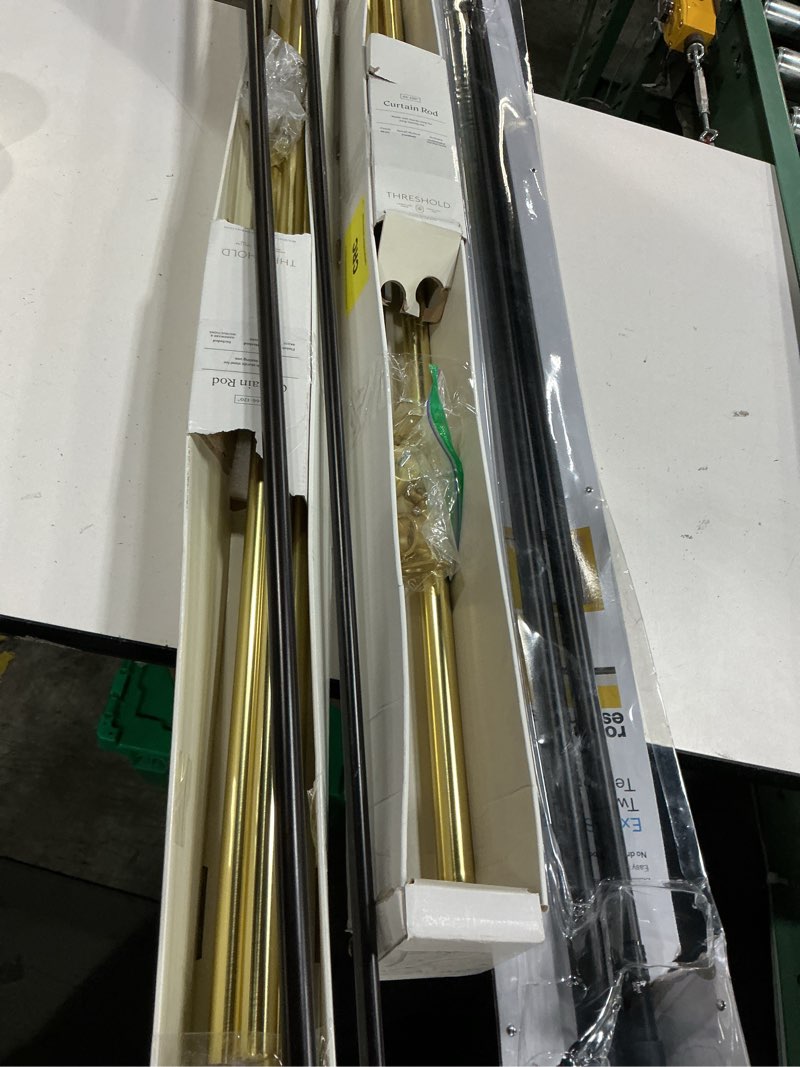 Condition photo showing As Is for assorted shower and curtain lot 