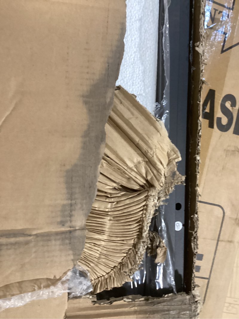 Condition photo showing Good Condition for Novilla King Size Bed Frame with Headboard and Footboard, 14 Inch Metal Platform Bed Frame King, Large Storage Space, Strong Metal Slats Support, Mattress Foundation No Box Spring Needed Classic King Dark Black