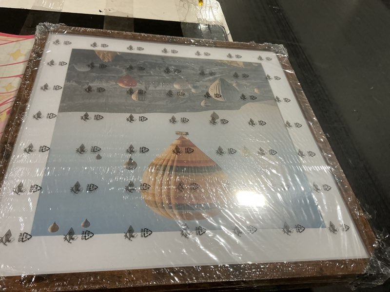 Condition photo showing New/Like New for A4 Picture Frame 8.3x11.7 inch for Wall Hanging or Tabletop, Wood 8.3 x 11.7 Frame Photo Frame for Wall Horizontally or Vertically, Deep Brown, 3 Pack 3 A4, 8.3x11.7 inch