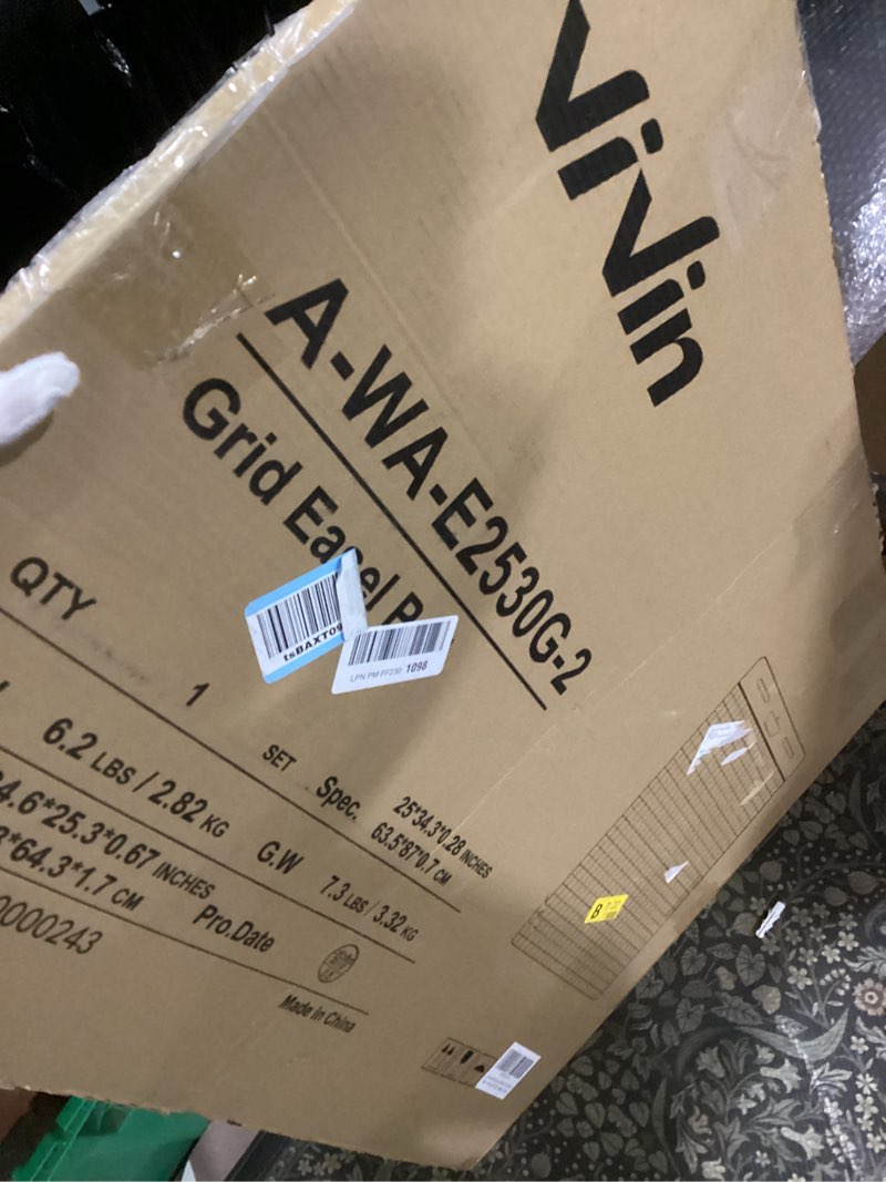 Condition photo showing Good Condition for ViVin Grid Sticky Easel Pad, 25 x 30 Inches Flip Chart Paper for Teachers and Students, Large Self S