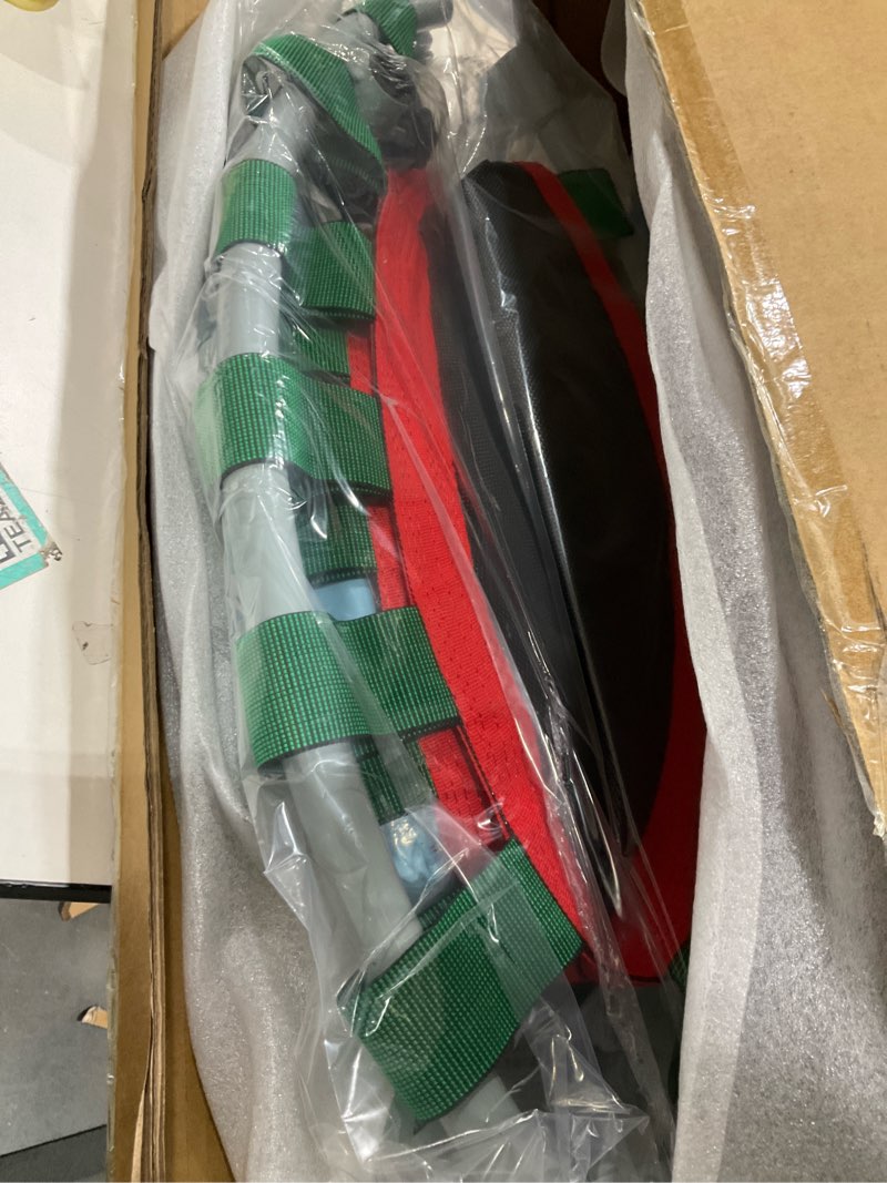 Condition photo showing Good Condition for CLORIS 38in/48in Folding Trampoline - Max Load 220lbs / 450lbs Trampoline Rebounder Trampoline for Adults with Adjustable Foam Handle, with safty Padded Cover Best Gift 38'' Blue