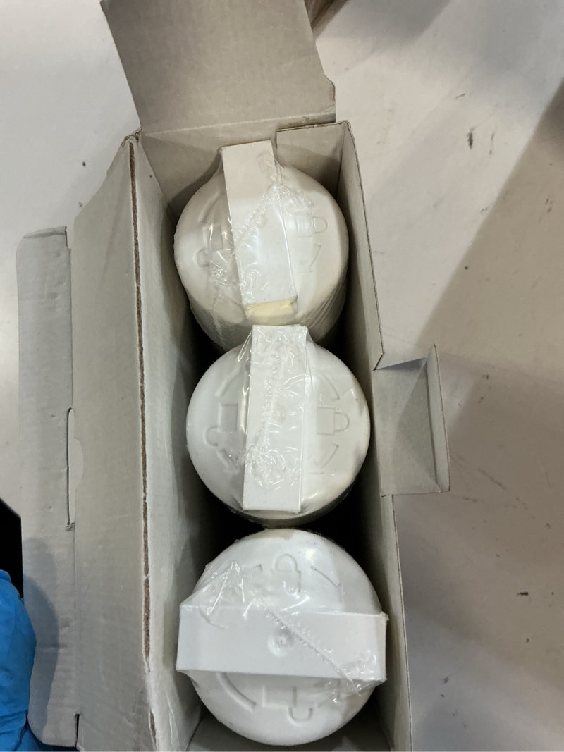 Condition photo showing New/Like New for borplftr55 water filter replacement, compatible with bosch ultra clarity pro borplftr50, thermador replfltr55, wfc100mf, wfs200mf, bosch b36cl81eng, b36cl80ens, b36cl80sns, 3 pack white 3 pack