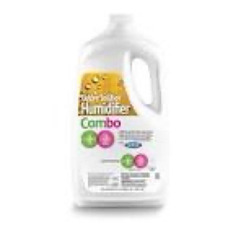 bestair 246-pdq-6 golden solutions humidifier bacteriostatic & water treatment combo, 64 fl oz, 6 pack , white