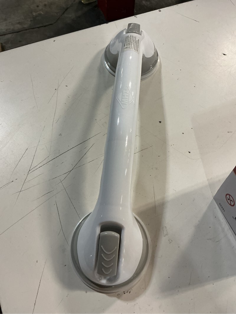 Condition photo showing As Is for safe-er-grip 16 in. l polished plastic grab bar