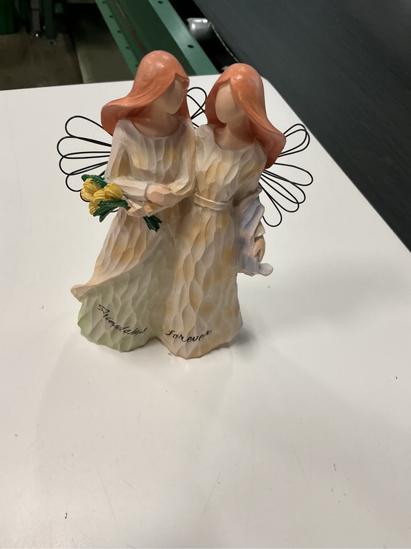 Condition photo showing New/Like New for best friend birthday gifts for women- sister figurines for birthday party decorations,sister gifts from sister and bestie gifts