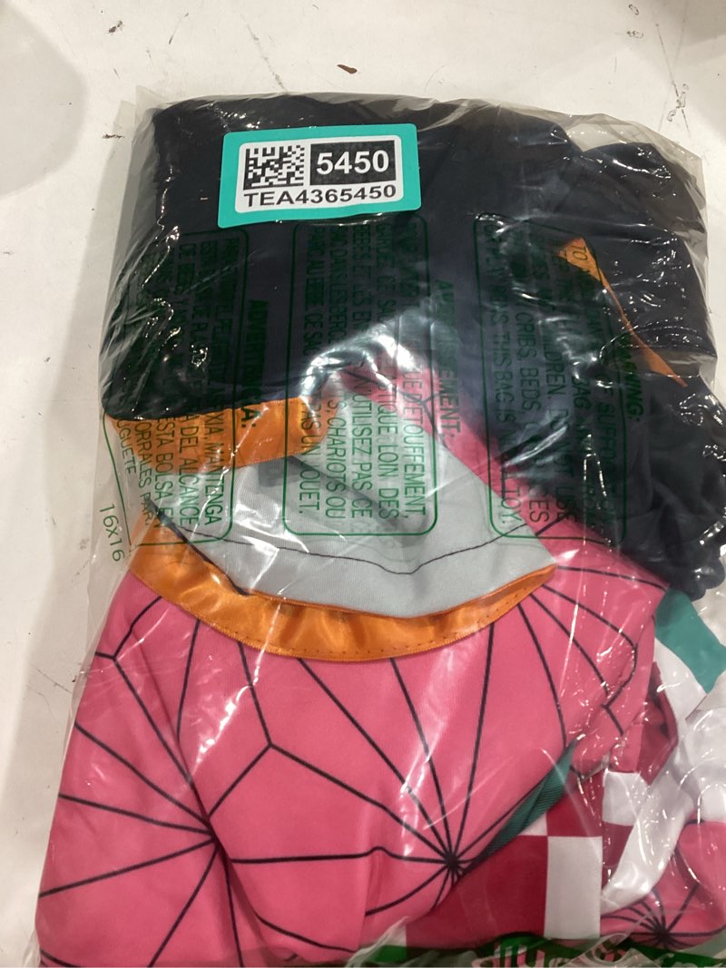 Condition photo showing As Is for 1791's lady kamado tanjirou cosplay rengoku costume inosuke hashibira kimono for halloween party cosplay outfits rengoku kyoujurou 3x-large