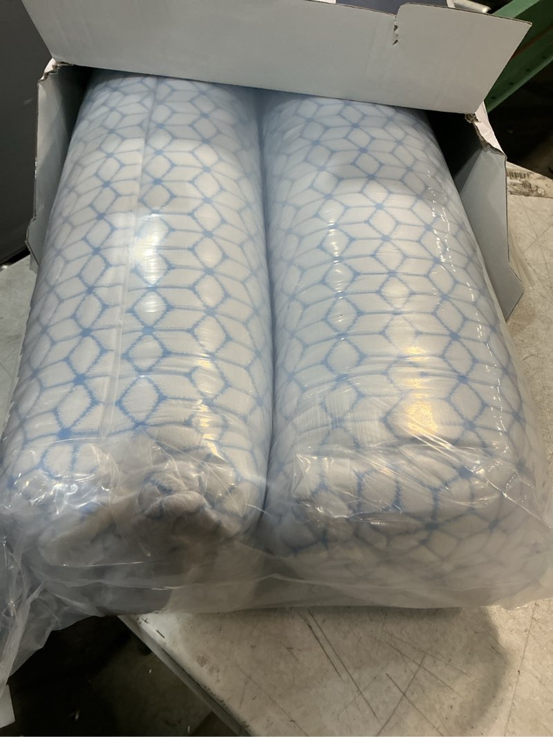 Condition photo showing New/Like New for love attitude shredded memory foam pillows king size set of 2, cooling pillow firm and soft adjustable for side back stomach sleepers king (2 pack)