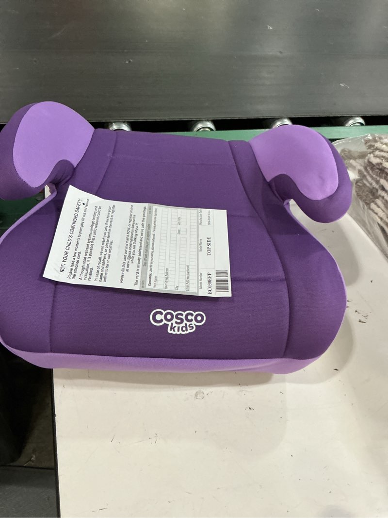 Condition photo showing Good Condition for cosco topside backless booster car seat, lightweight booster seats for cars 40-100 lbs, backless booster seat for car, grape grape 1 pack