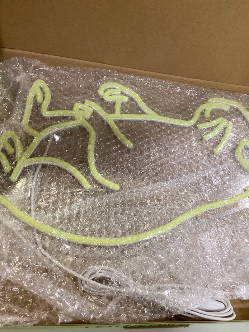 Condition photo showing Good Condition for gifts night light for kids stuff neon sign animal lamps boys room decor led light for bedroom usb po