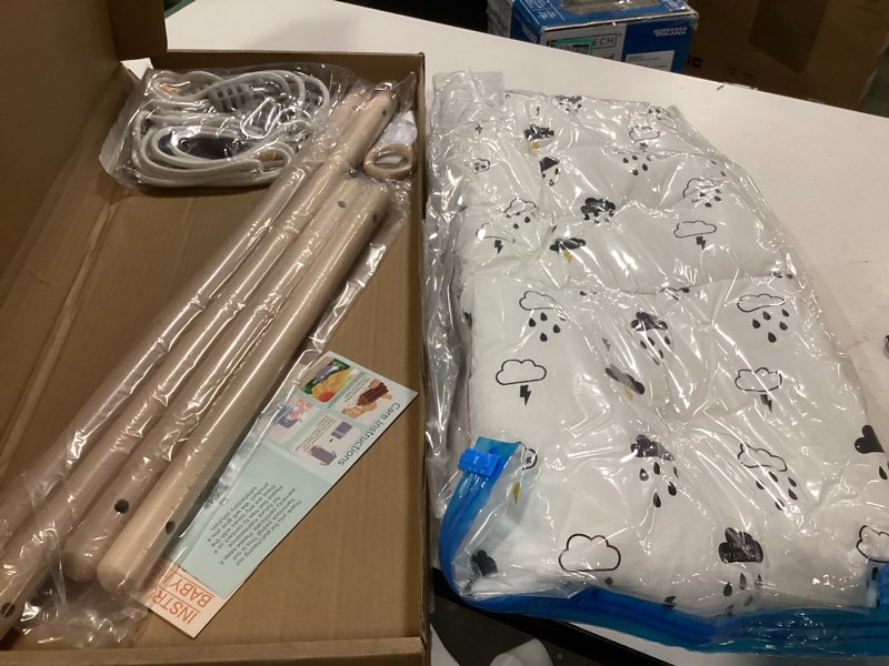 Condition photo showing Good Condition for Baby Swing for Infants to Toddlers,Indoor Outdoor Wooden Hanging Swing Seat with Safety Belt and Mounting Hardware, Suitable for Ages Up to 3,Little Cloud