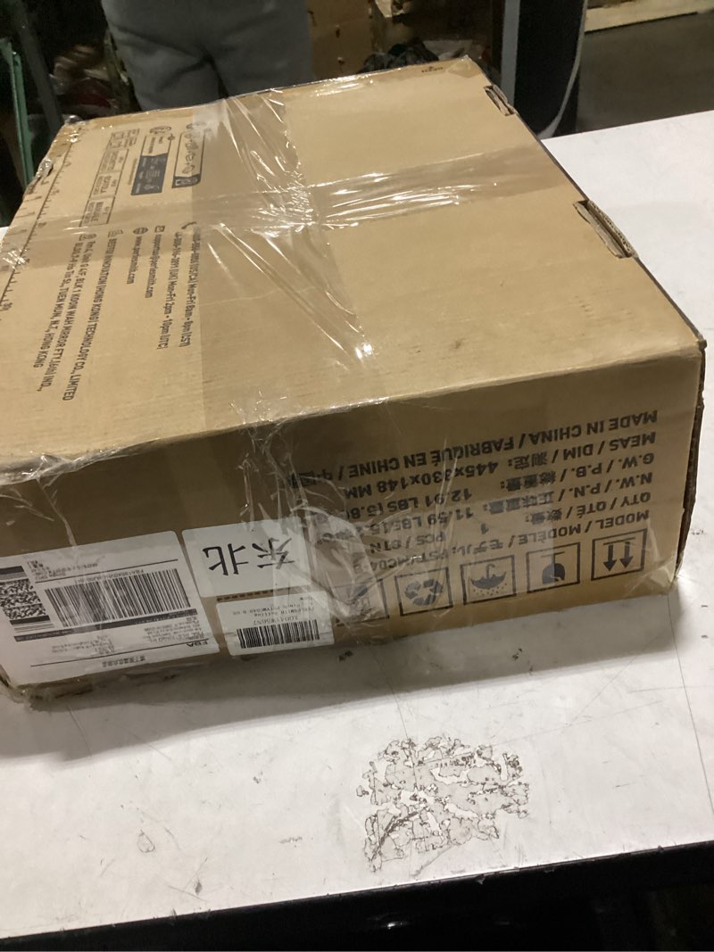Condition photo showing As Is for perlesmith rolling tv stand for 23–62 inch tvs, outdoor mobile tv cart holds up to 99 lbs, portable 