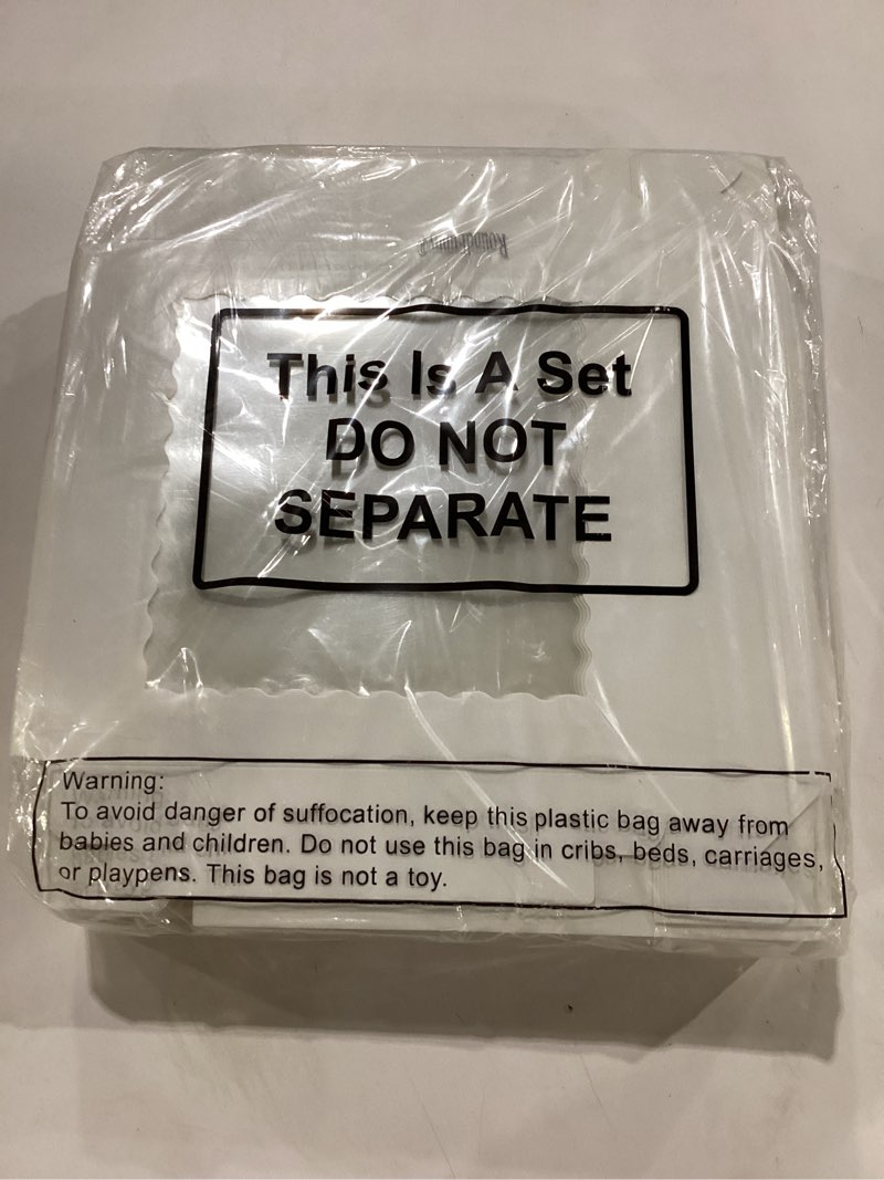 Condition photo showing New/Like New for 100 Pcs Pie Boxes 10x10x2.5 Inches Bakery Boxes with Window Cookie Containers with Window Auto-popup Cookie Box for Cookies, Pastries, Pies, Pastries, Muffins, Party Supplies(White)