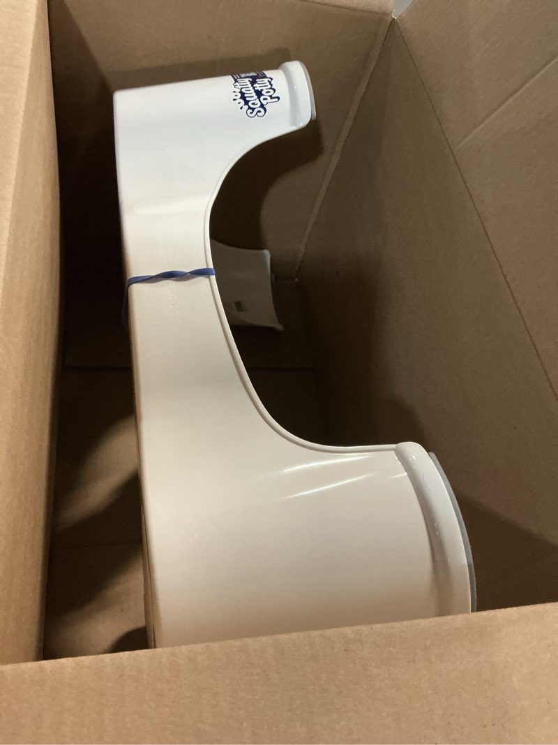 Condition photo showing Good Condition for Squatty Potty The Original Bathroom Toilet Stool, 7 Inch height, White White 7 Inch