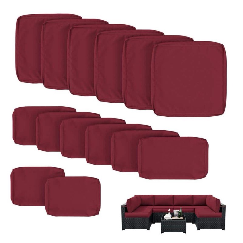 Capresha 14 - Piece Cushion Cover
