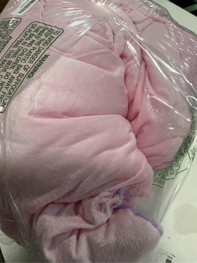 Condition photo showing As Is for iplay, ilearn kids unicorn sleeping bag, toddler girl nap mat, plush animal slumber bag 2 in 1 pink pillow daycare preschool kindergarten birthday gift travel sleepover 3 4 5 6 7 8 10 12 yr child teen