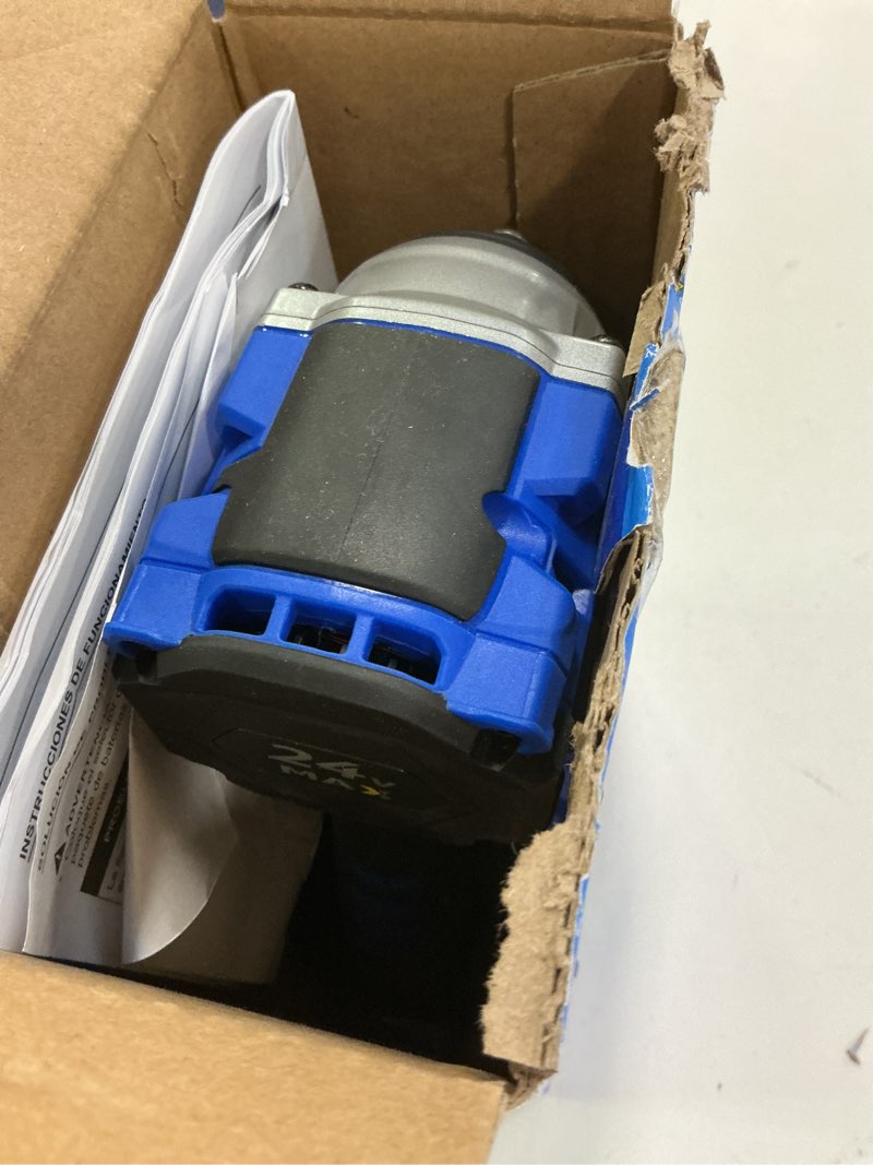 Condition photo showing As Is for Kobalt 1/2 in compact impact wrench 