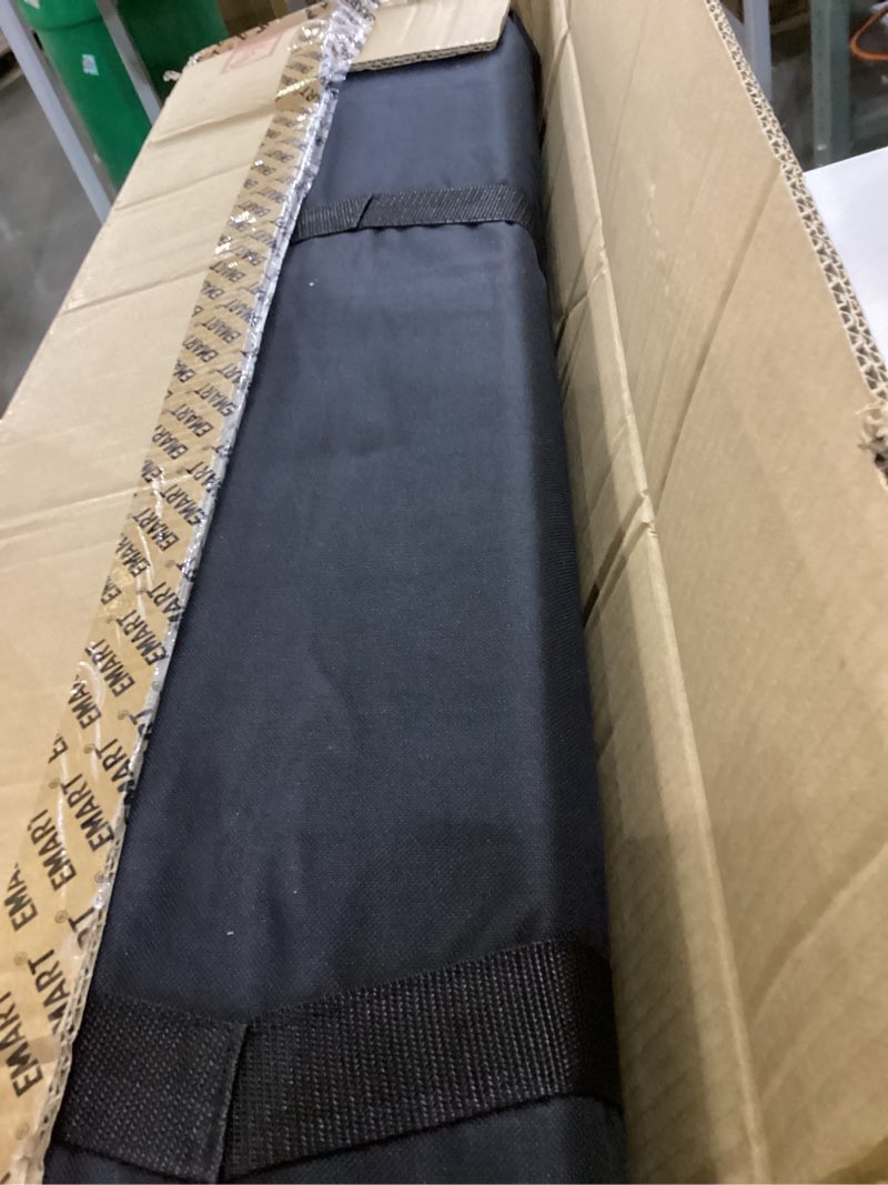 Condition photo showing New/Like New for EMART 10x10 ft Heavy Duty Banner Backdrop Stand Kit, Adjustable Frame for Step and Repeat Backdrops, Ideal for Photography, Trade Shows, and Photo Booths 10x10ft Black