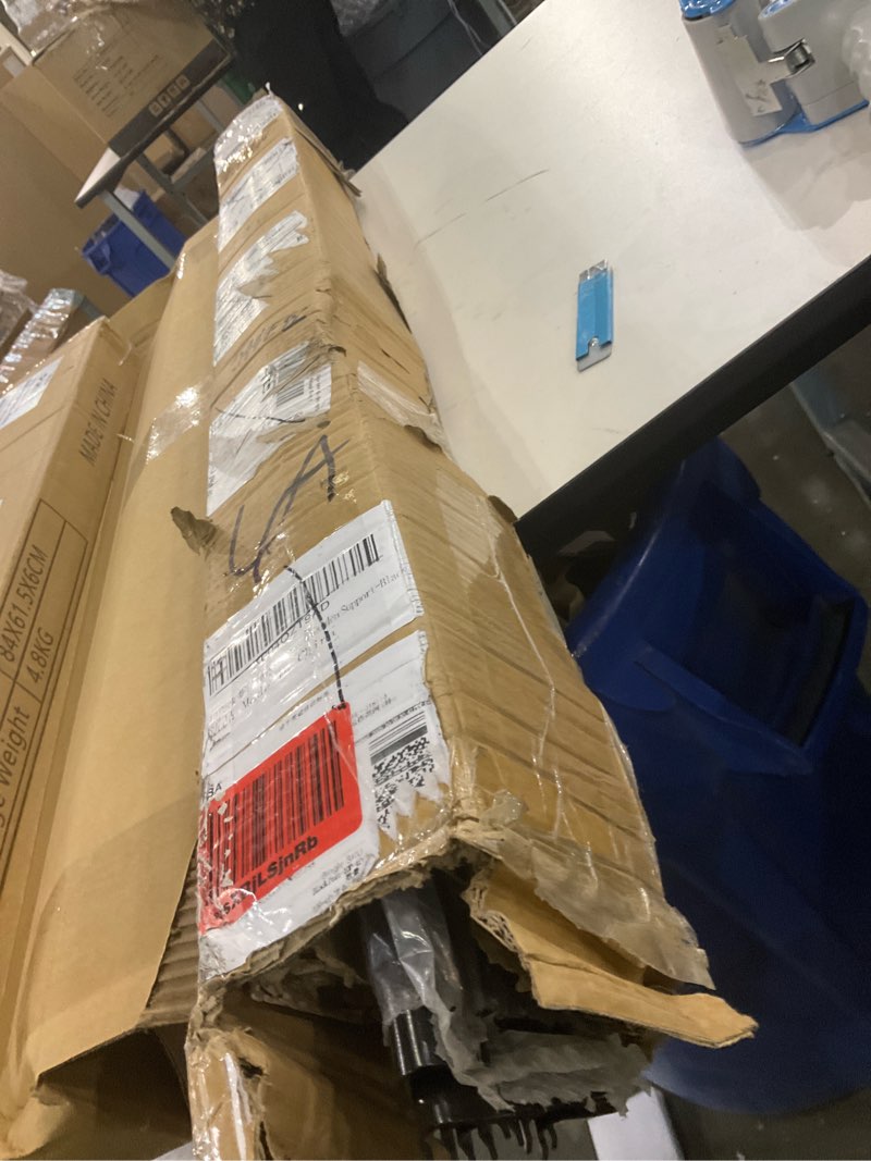 Condition photo showing As Is for 10 Pack Metal Fence Posts, 4ft Heavy Duty U-Post, Black Garden Stakes, No-Dig Post Anchors for Wire Fences, Temporary Fencing, Electric Fence, and Corner Support 4FT-10P Black