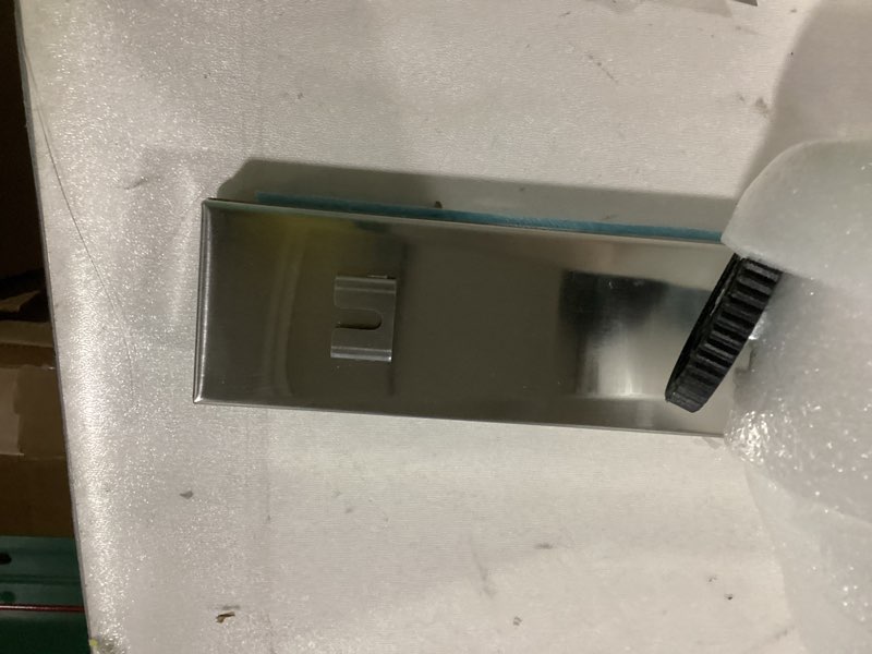 Condition photo showing item condition for Neodrain 32 Inch Rectangular Linear Shower Drain with Brick Pattern Grate, Brushed 304 Stainless Steel Bathroom Floor Drain,Shower Floor Drain Includes Hair Strainer Stainless 32 In