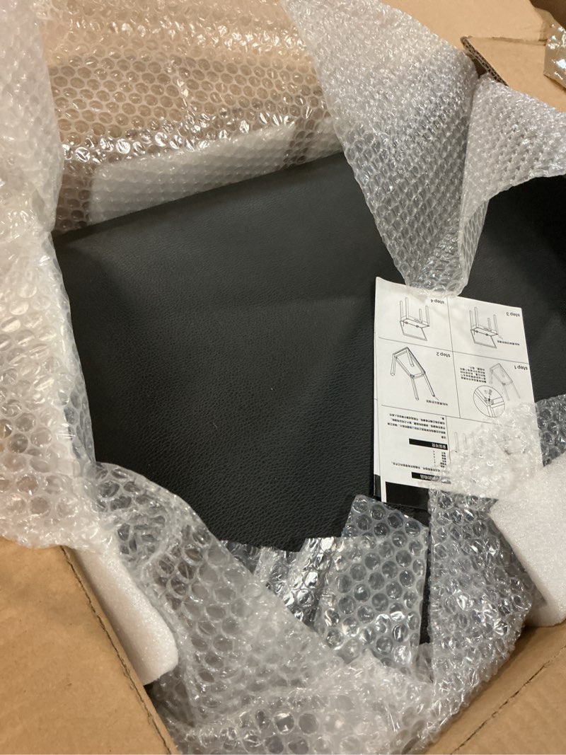 Condition photo showing Good Condition for STRICH Piano Bench with Storage, Solid Wood Keyboard Bench Piano Bookcase Stool Chair Seat with Padded Cushion, Deep Brown Deep Brown Solo Piano Bench