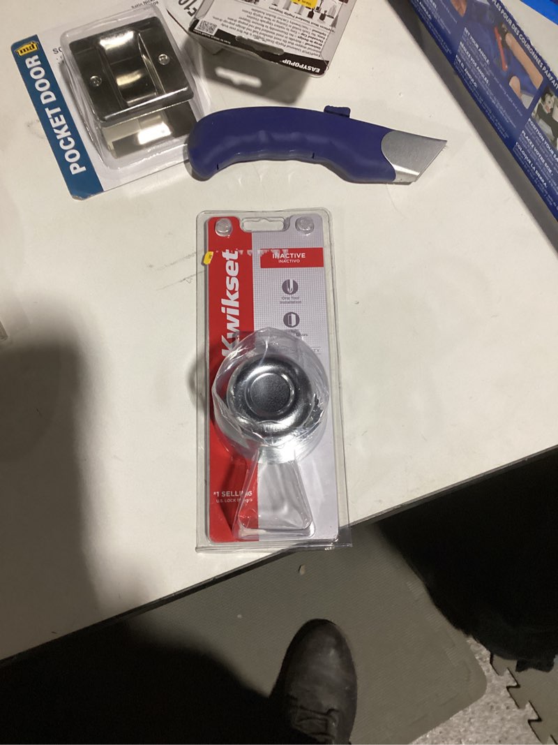 Kwikset 94880-365, Tylo Inactive Dummy Knob, Satin Chrome