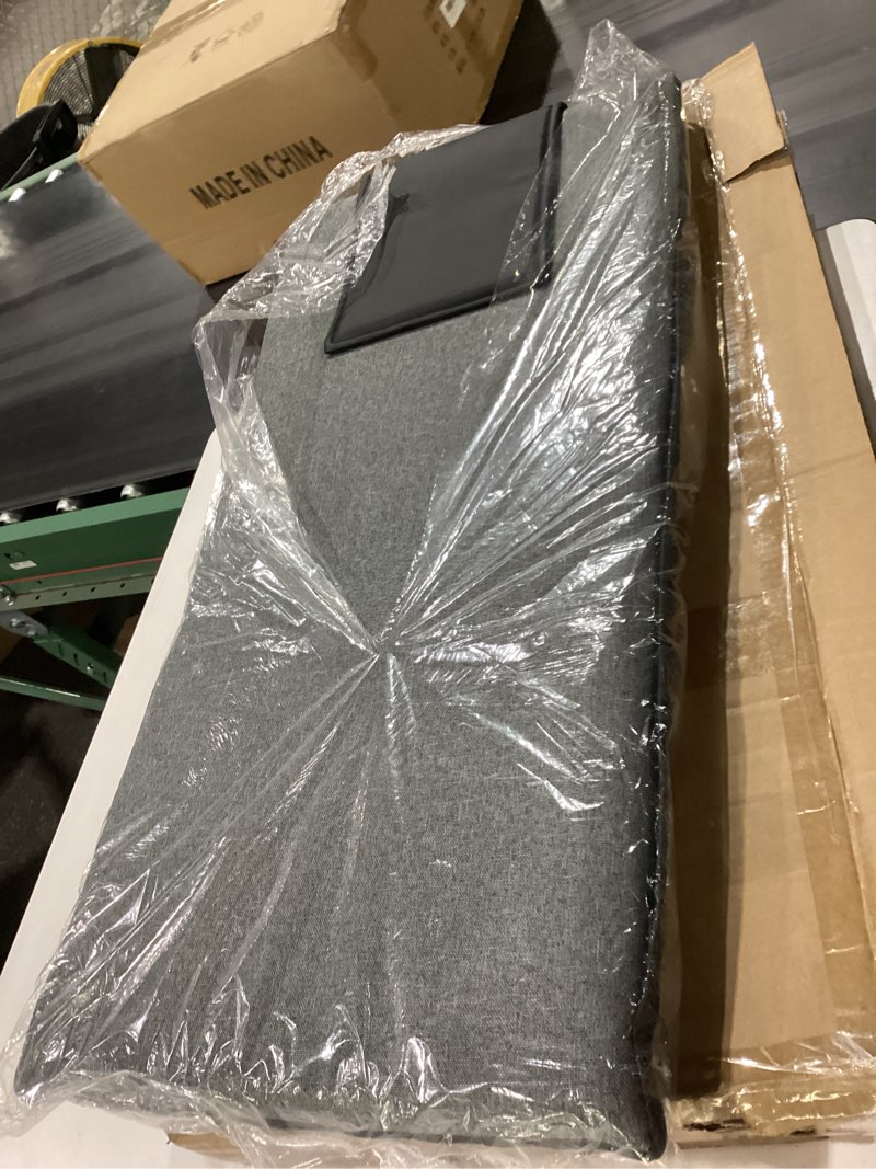 Condition photo showing New/Like New for floor chair with water repellent fabric 14-position adjustable floor chair with back support portable floor seat for adults foldable meditation seat with washable cover (dark grey) grey & black upgraded - with water repellent fabric