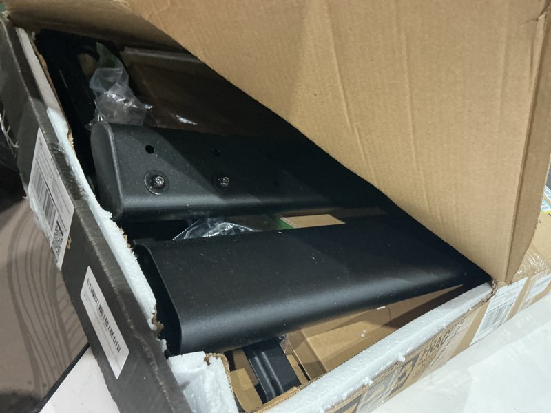 Condition photo showing Good Condition for ax waber universal tv floor stand with mount for 27 to 65 inch tvs,swivel standing tv stand with 9 level height adjustable,space saving design tall tv stand for living room/bedroom/dorm/corner black black floor tv stand