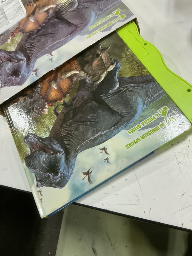 Condition photo showing New/Like New for dinosaur toys for kids 3-5 dinosaur book with sounds 30 species names & realistic sounds interactivetoys for boys girls kids 2 3 4 5 6 7 year old dinosaur toys gifts(dinosaur book)