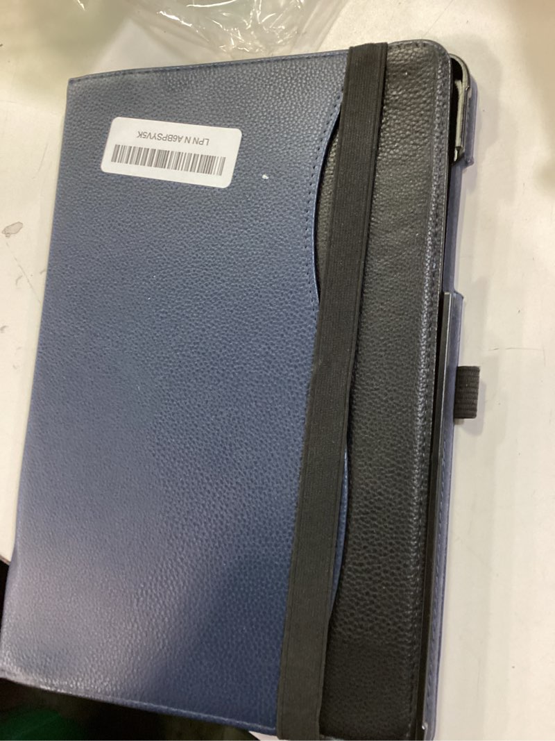 Condition photo showing New/Like New for Fintie Case for Samsung Galaxy Tab A11+ Plus 11 Inch 2025/ A9+ Plus 2023, Multi-Angle Viewing Smart Stand Back Cover with Pocket Auto Wake/Sleep, Blue