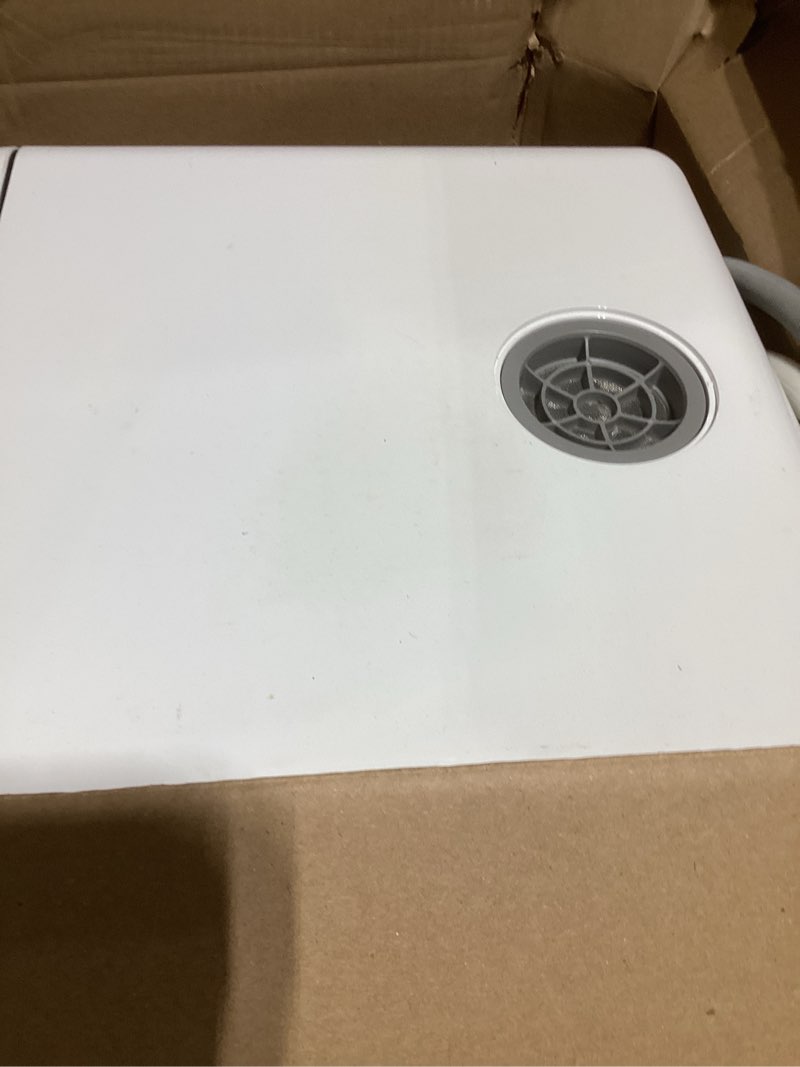 Condition photo showing Good Condition for COMFEE' Portable Mini Dishwasher Countertop with 5L Built-in Water Tank for Apartments& RVs, No Hookup Needed, 6 Programs, 360° Dual Spray, 162? High-Temp& Air-Dry Function Minilite-Black Whole Black