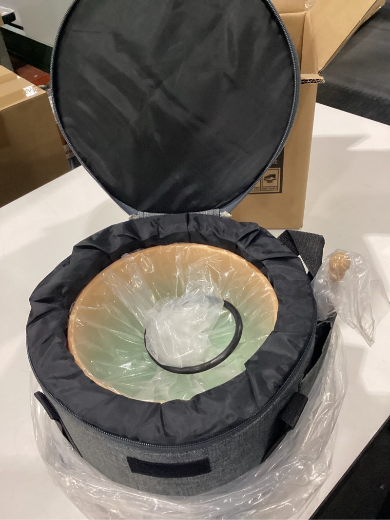 Condition photo showing Good Condition for 432HZ 8 Inch C Note Root Chakra Desert Sunset Colored Frosted Quartz Crystal Singing Bowl Meditation Therapy Sound Healing Bowl with Carrying Case and Rubber Mallet O-ring Desert Sunset 8"