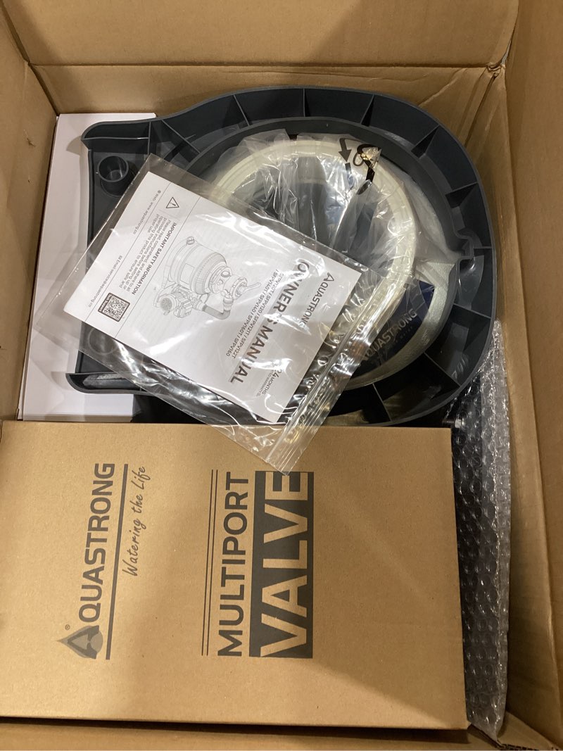 Condition photo showing Good Condition for aquastrong sand filter pump for above ground pool with timer, 1/2 hp pool pumps above ground 2500 gph for pools up to 9000gal, 12in pool sand filter with 6-way valve, improved circulation & filtration