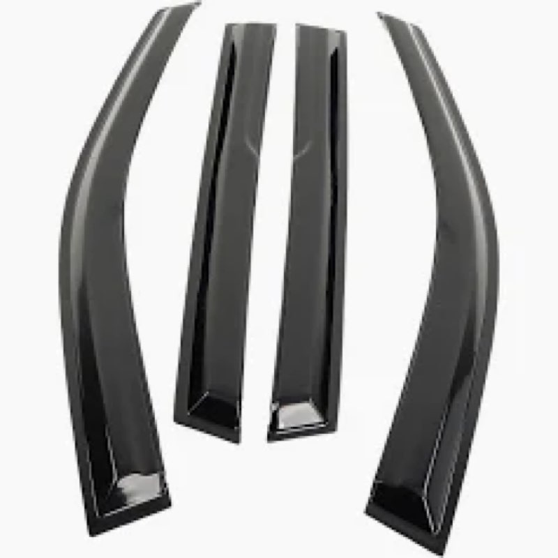 Window Rain Guards for Toyota RAV4 2019-2025 Window Visor Out-Channel,Tape-On Side Window Deflectors