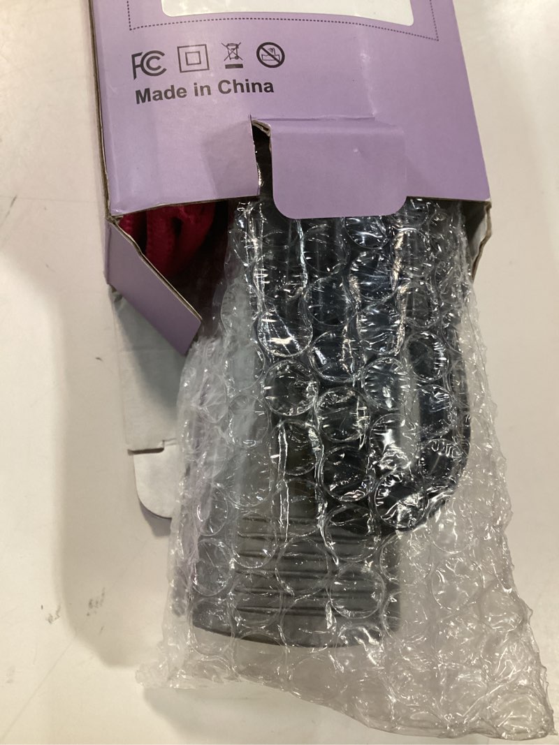 Condition photo showing Good Condition for nexpure curling iron  ionic hair crimper tool  hair curler waver curling wand with ceramic 3 barrel  fast heating  purple  0.8inch