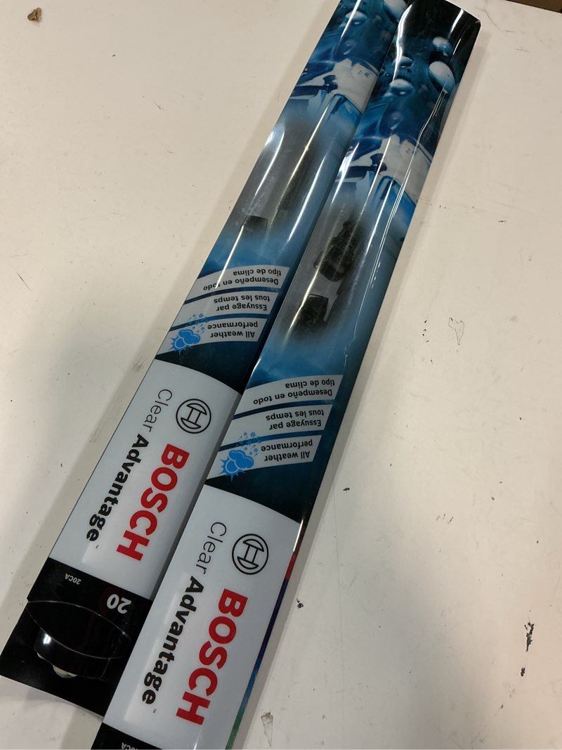 Condition photo showing Good Condition for bosch automotive 20ca clear advantage beam wiper blade; 20" - single 20ca (20")
