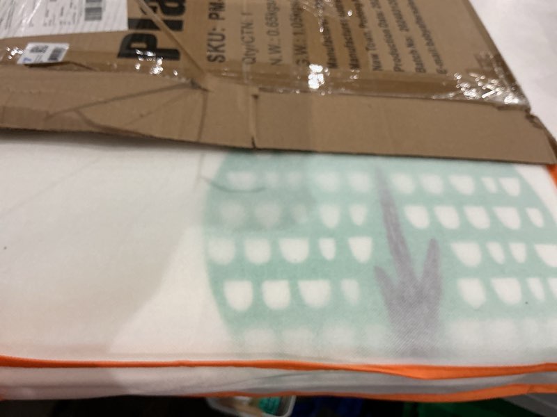 Condition photo showing Good Condition for uanlauo foldable baby play mat, extra large waterproof activity playmats for babies,toddlers, infants, play & tummy time, foam baby mat for floor with travel bag (bear(59x59x0.4inch)) bear 59x59x0.4 inch