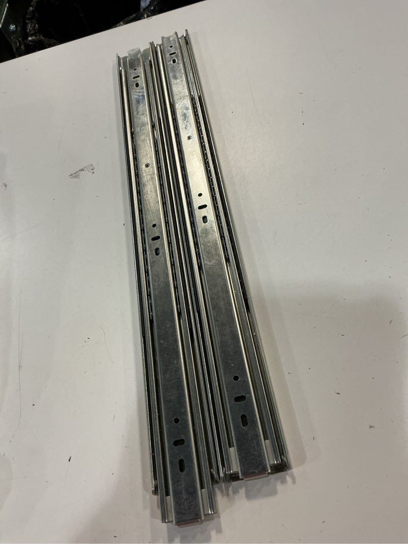 Condition photo showing item condition for SLIDEWAY 200 Lbs Heavy Duty Drawer Slides 1 Pair 8 10 12 14 16 18 20 22 30 32 40 Inch Full Extension Ball Bearing Sliding Rails Cabinet Runners Tracks Tool Box Glides-22 51mm Standard 22 Inch