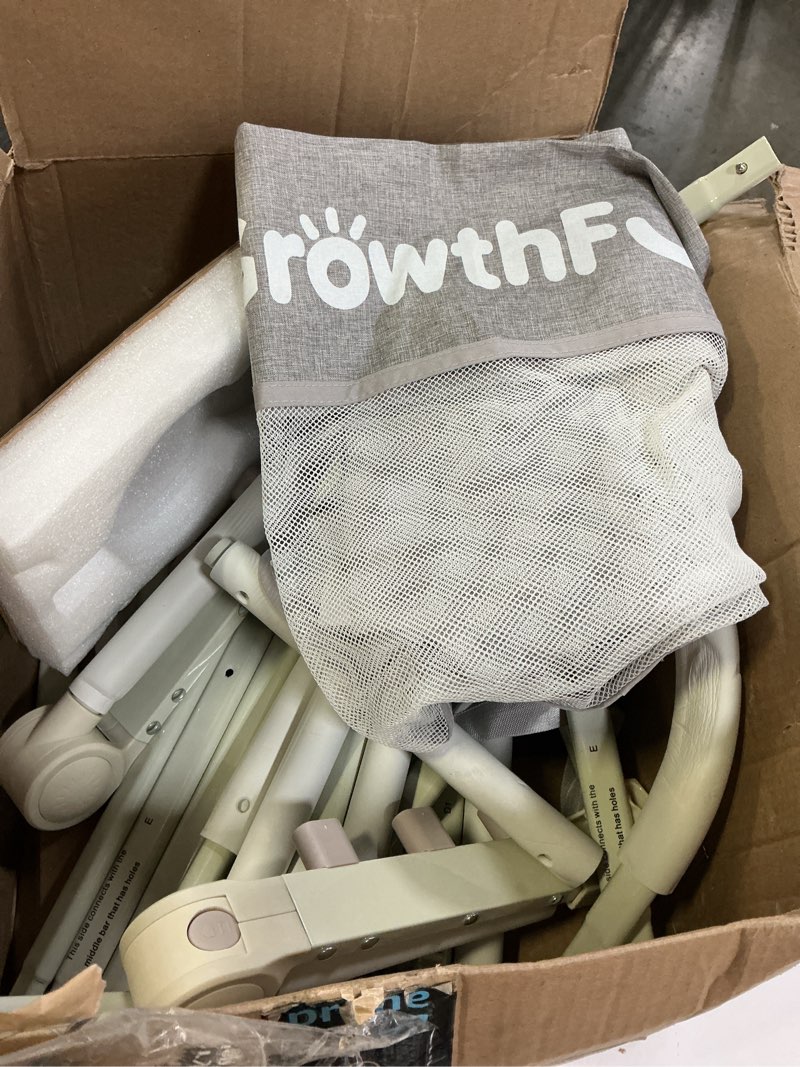 Condition photo showing New/Like New for foldable bed rail for toddlers, 71in reinforced carbon steel frame&connectors, breathable cationic fabric - safety toddler bed rails for queen, king, twin, full, no-tool setup.