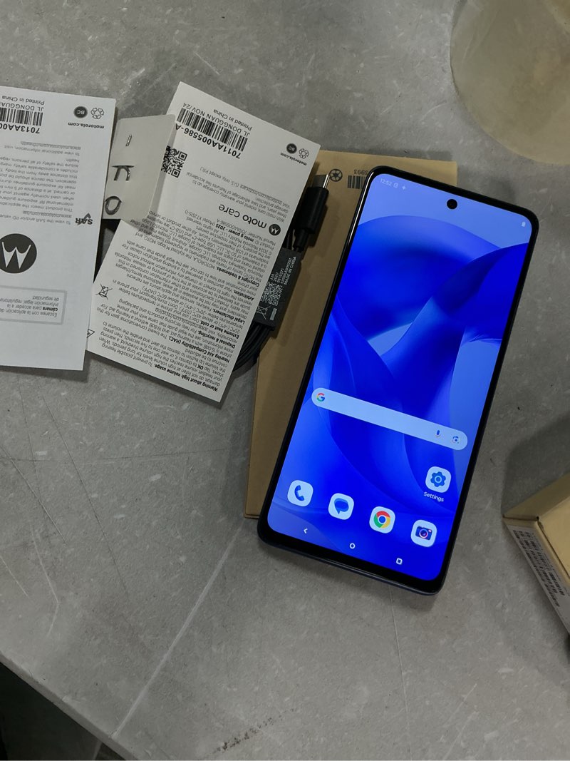 Condition photo showing Good Condition for motorola moto g power - 2025 | unlocked | made for us 8/128gb | 50mp camera | slate gray.  ***working condition verified. no network or connectivity tests were performed. bidder be advised ***