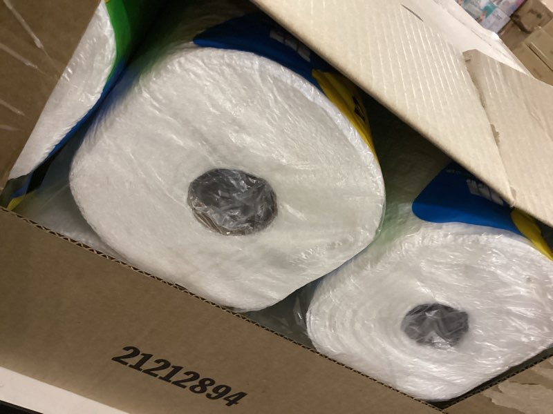 Bounty Paper Towels Quick Size, White, 16 Family Rolls = 40 Regular Rolls