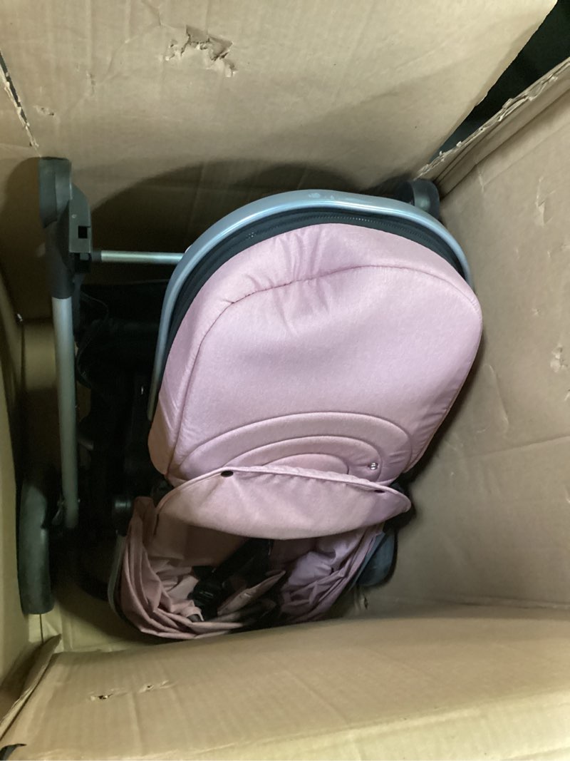 Condition photo showing Good Condition for 2 in 1 Baby Stroller, Newborn Infant Toddler Convertible Bassinet Pram Stroller for 0-36 Months Old Babies (Pink)