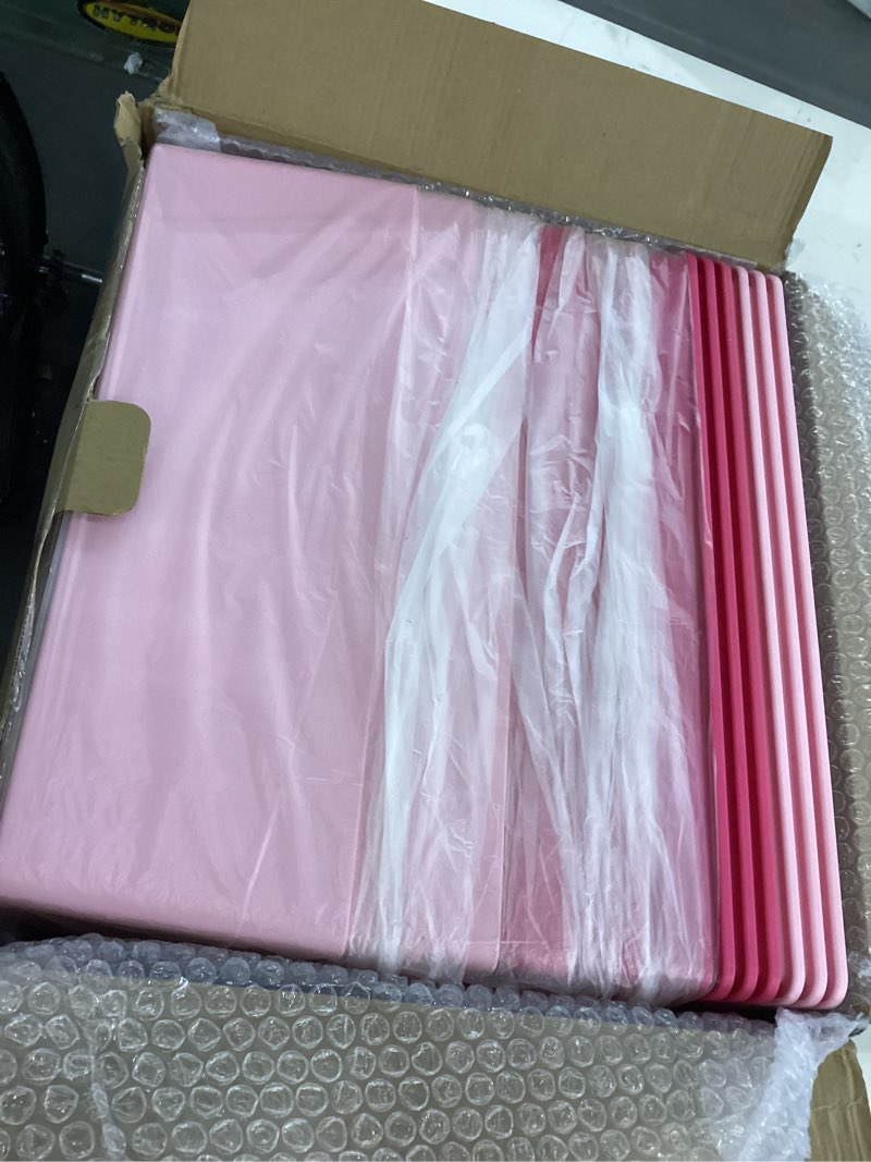 Menkxi 6 Pcs Large Plastic Storage Bins with Lids 14.4 x 10.4 x 5.1 Inch Stackable Storage Container